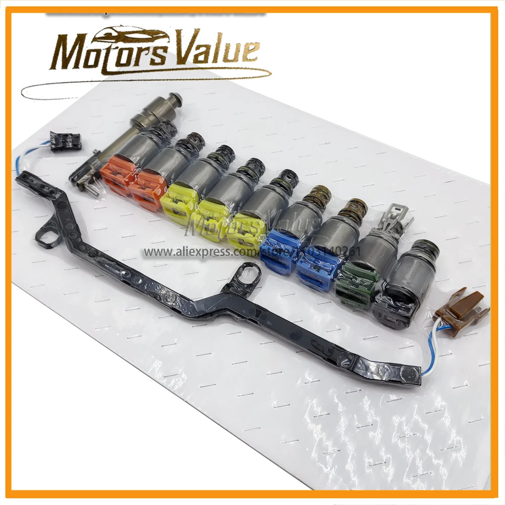 

6HP21, Automatic Transmission Solenoid Valve 7Pcs,1068298046, For Audi A4 A6 A8 Q7 BMW X3 X5 Kia Land Rover Auto Gearbox