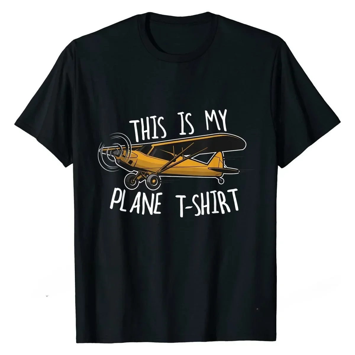 Engraçado Piloto Tshirt para Homens, Avião Tshirt, Quadrinhos, Este é o meu avião