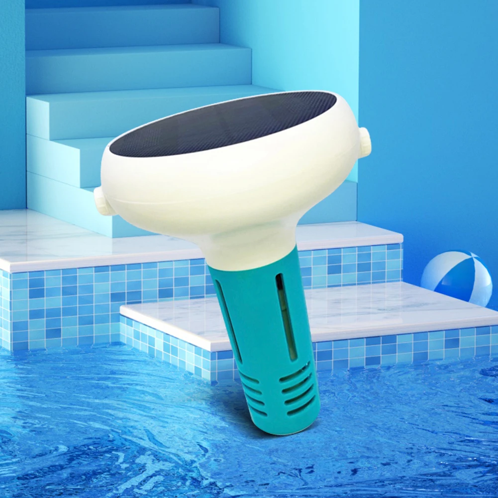 Intelligent Chlorin Meter 7 IN 1 PH/ORP/EC/TDS/Salt/Temp/CL Tester Solar Floating Swimming Pool Water Quality Tester