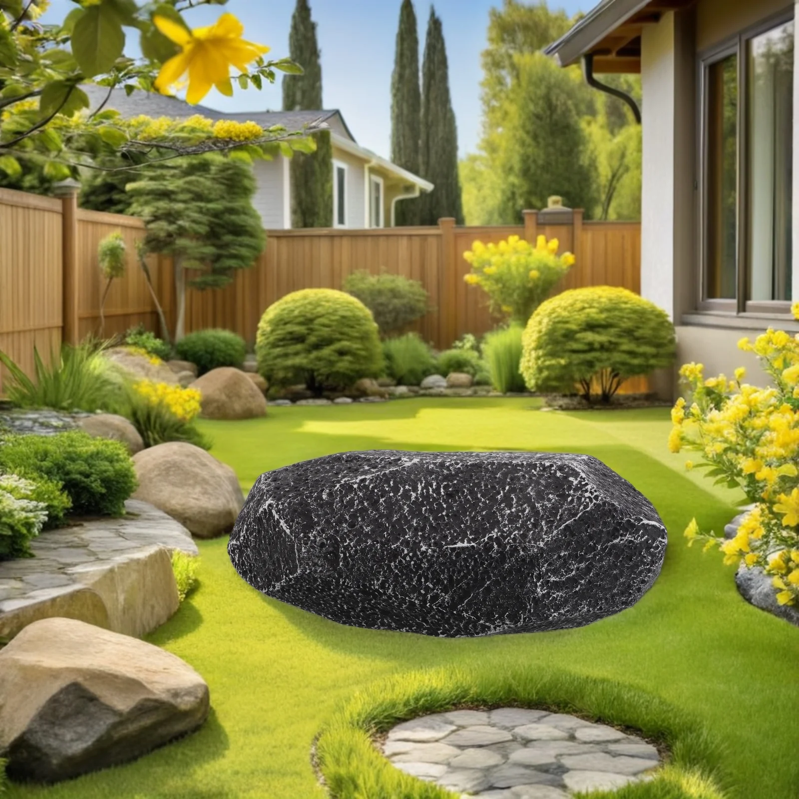 

3pcs Foam Rockery Fake Landscape Artificial Lightweight Decorative Rocks Outdoor Garden Bonsai Stones Simulation Stone Realistic
