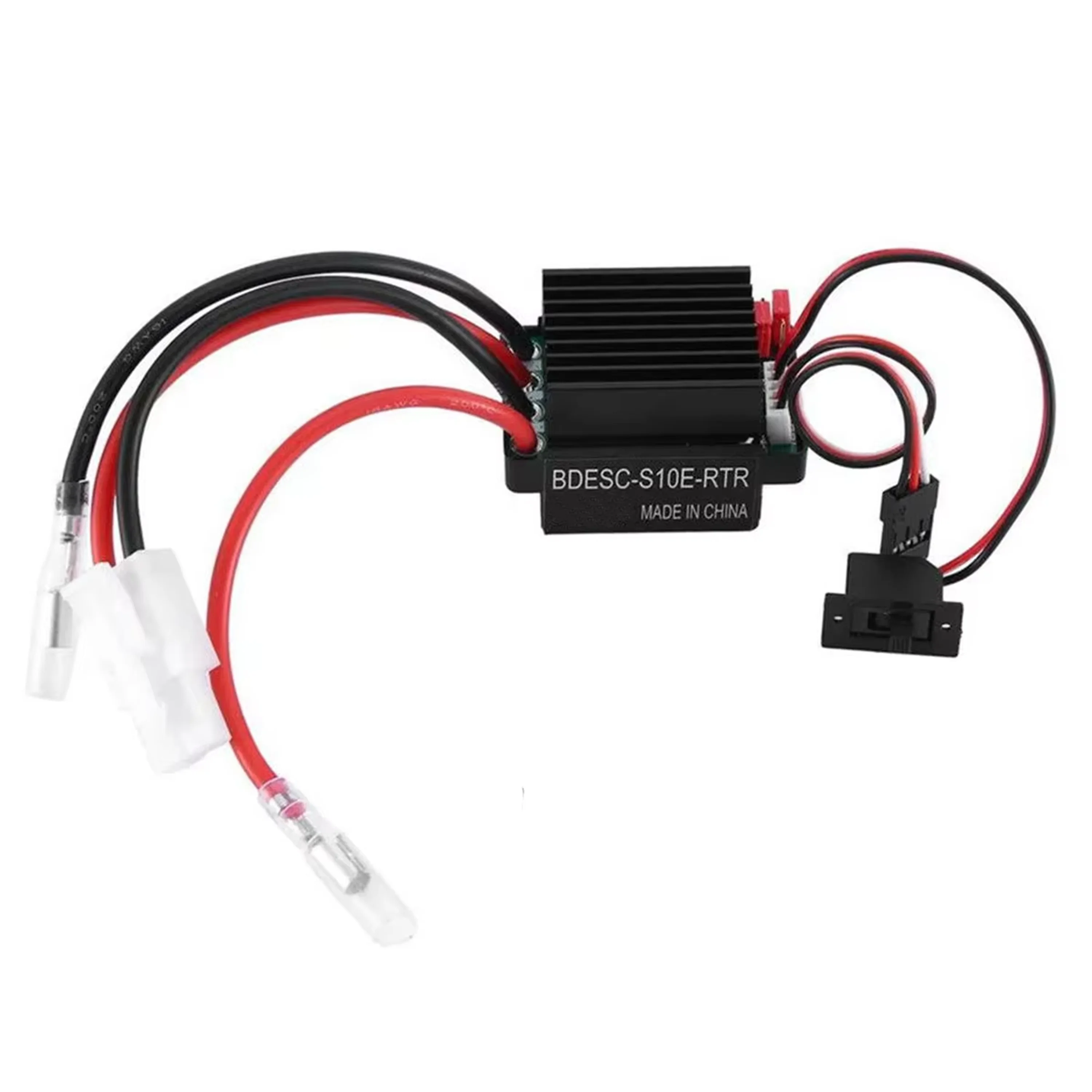 NEEBRC 320A Brushed ESC Speed Controller 5V/2A BEC 2-3S Forward+Brake+Retreat for 1/10 RC Car Tamiya TT02 GF01 Boat Model Motor