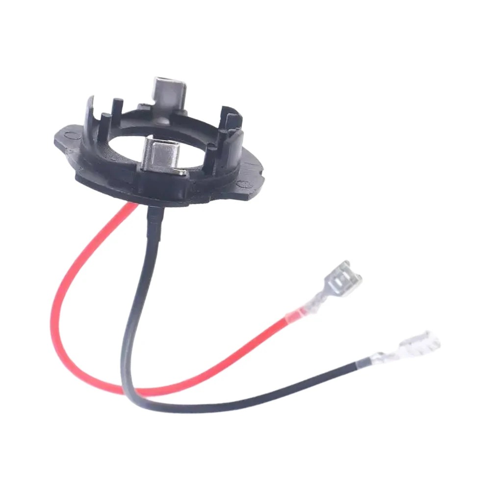 For Golf 5 For Golf MK5 Headlamp Base Headlight Adapter Headlight Replacement Red Black LED Headlight Bulb Holder Adapter