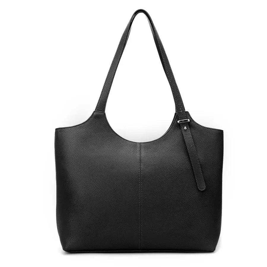 

Leather Tote Bags for Women, Real Leather Shoulder Handbags Satchel Purses with Adjustable Strap