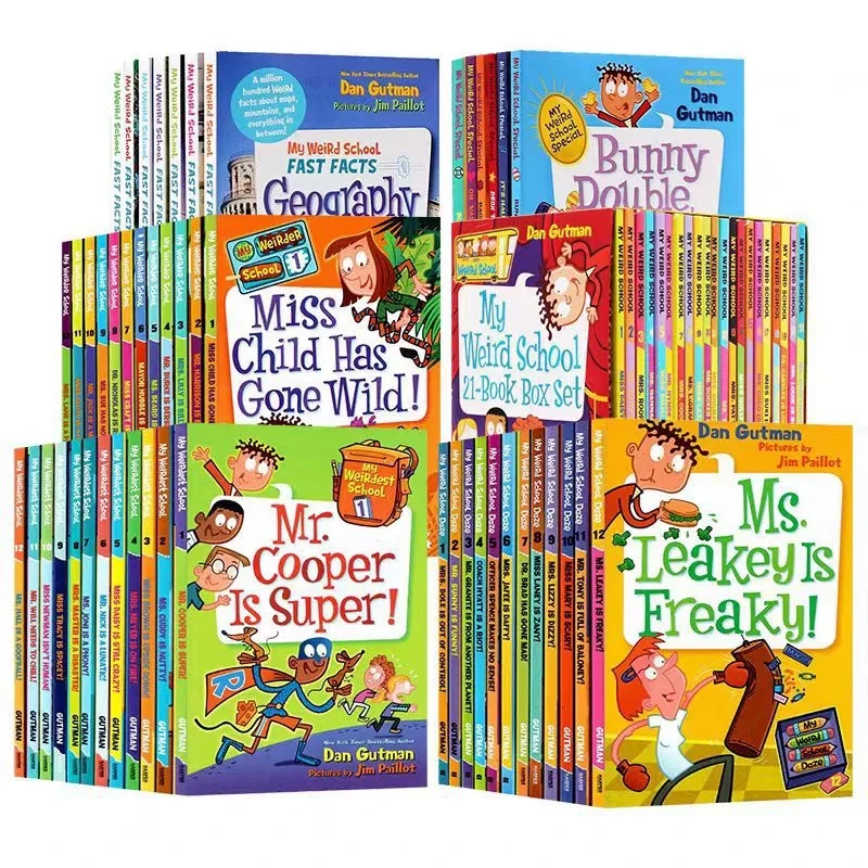 

Сезон 1-5 Сумасшедшая школа Внеклассные английские забавные истории