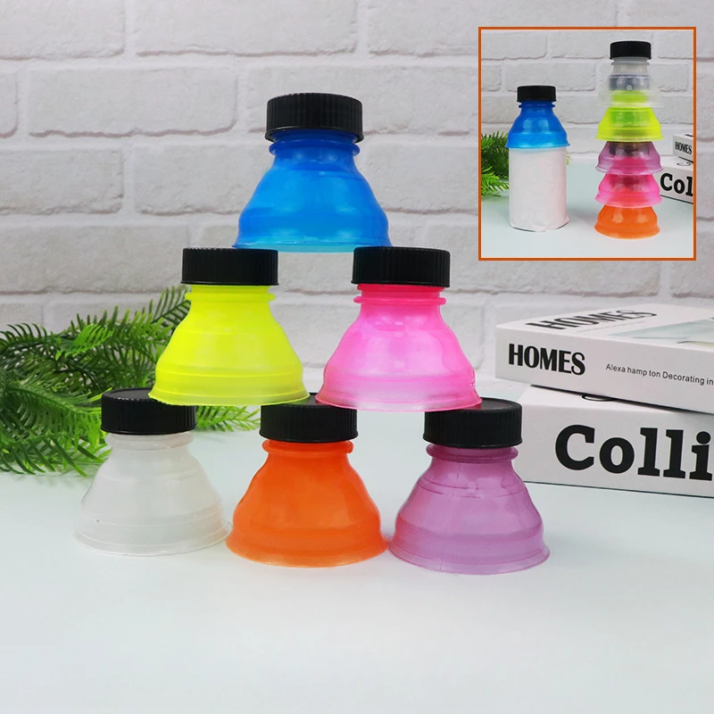 

6pcs Reusable Plastic Beer Water Dispenser Lid Protector Caps Cover Bottle Top Soda Saver Can Cap Fashion Accessories