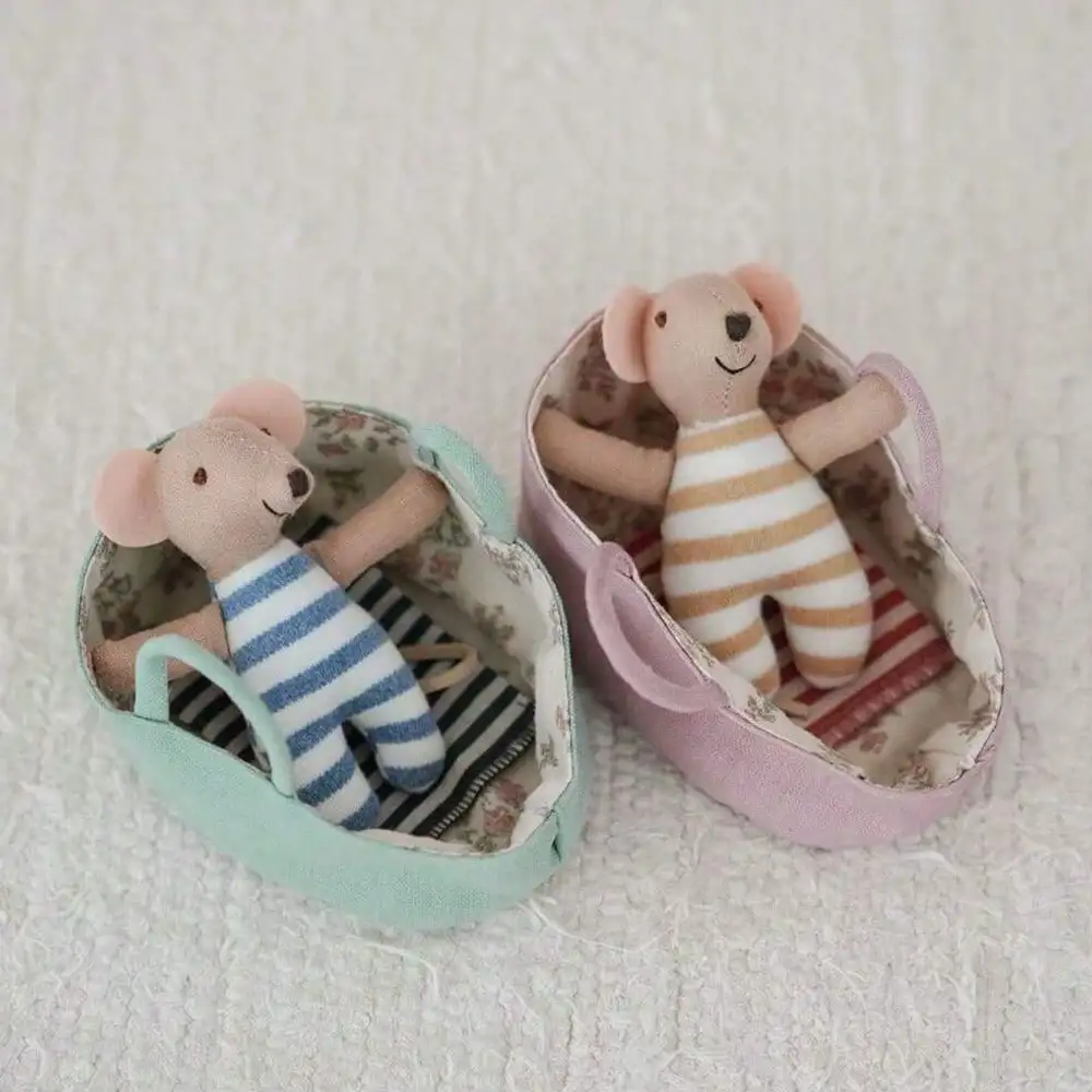 1 Stück Plüsch-Maus Puppe Spielzeug Weiches Stofftier für Kinder Urlaubsgeschenk Geburtstagsgeschenk Zimmerdekoration Rollenspiel – Detail 19