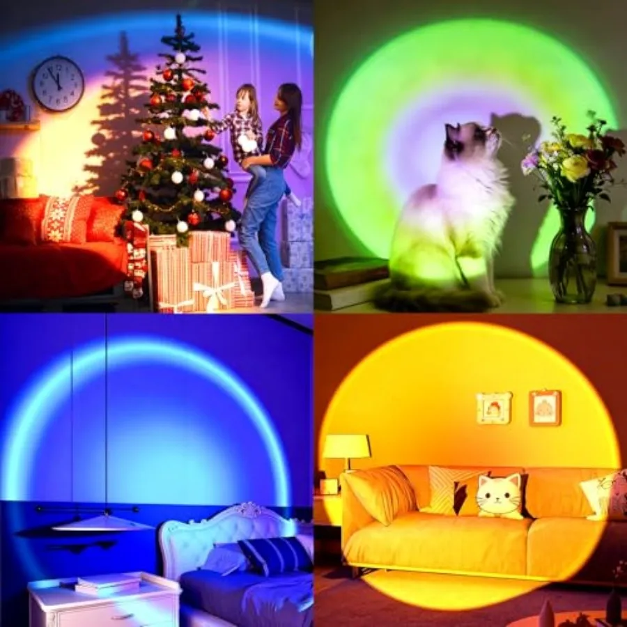 Lamp Projection Rotation LED R - Room Decor Lighting Lamp 리뷰 및 가격