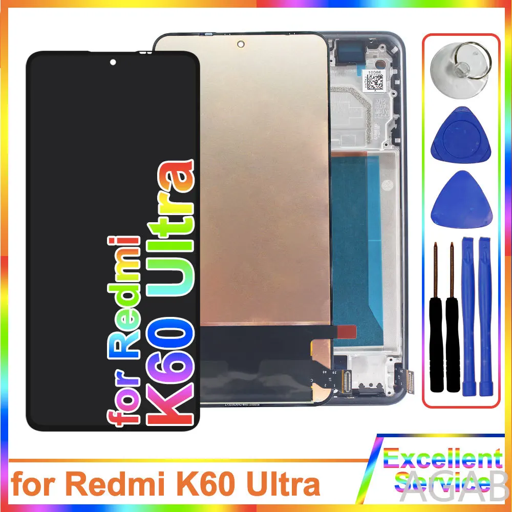 Redmi K60 Ultra Display Replacement | Screen with Frame