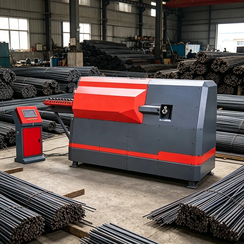 CNC Rebar Stirrup Bending Equipment with Large Storage Capacity for 500 Different Shape Graphics