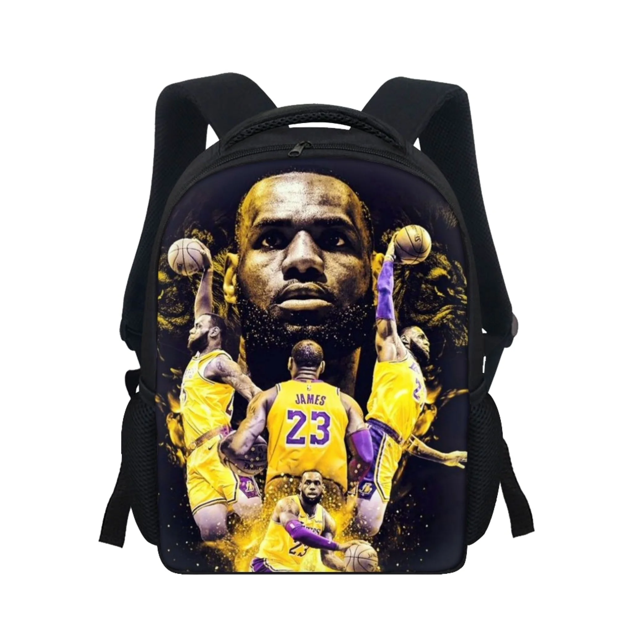 Mochila escolar personalizada para niños pequeños, regalos para fanáticos del baloncesto, mochila portátil para la temporada de regreso a la