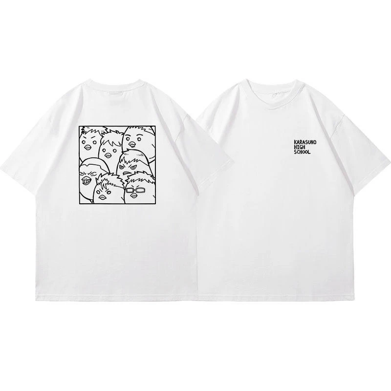 Neues Volleyball-Jugend-Kurzarm-Trikot mit Yashima Shoji und Imakura Kazuhiko im gleichen Muster bedruckt, Teamuniform-T-Shirt für Männer und Frauen – Detail 6