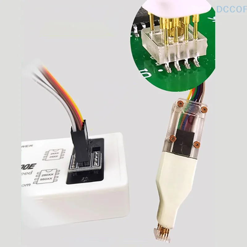 Flash Eeprom Chip Burner Connection Line Download Burning Probe Spring Needle Sop8 Wson Chip