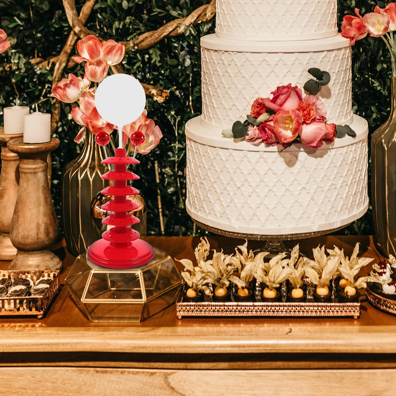 

Подставка для конфет, ваты, конфет, держатель для леденцов, многослойная пластиковая стойка для тортов, магазина, столешница, день рождения, свадьба