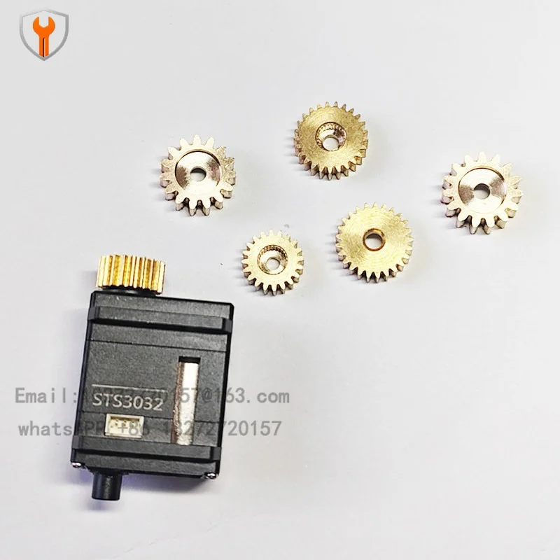 25T servo cylindrical gear 5mm servo head diameter 0.5/0 mode, model aircraft robot small disc rudder disc