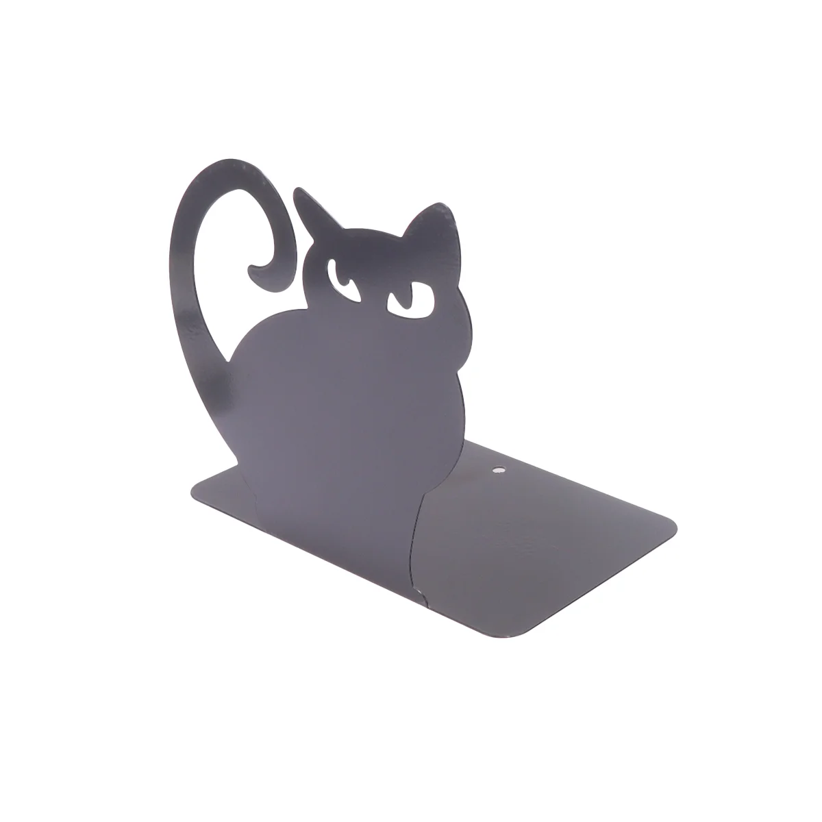 2 Pc Cat Bookend Bookends Frame Support Organizer Library Decor Organiser