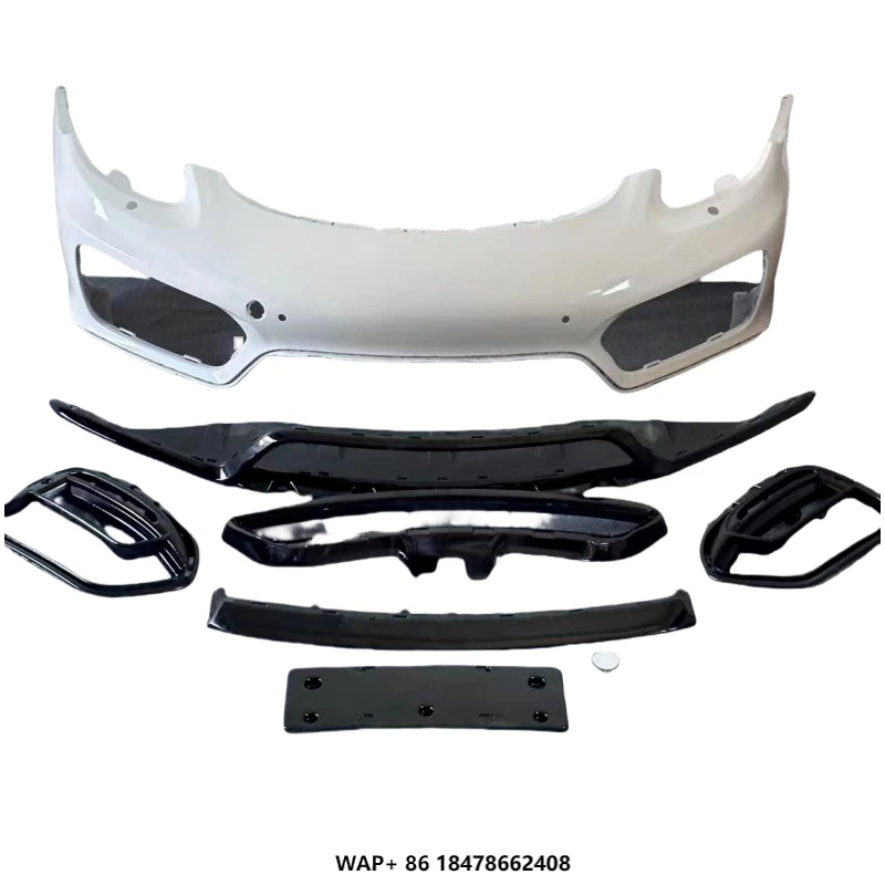 

For Porsche 981 Boxster Cayman 2013-2015 Exterior Car Parts Non-Destructive Modified GTS Complete Front Bumper Assembly