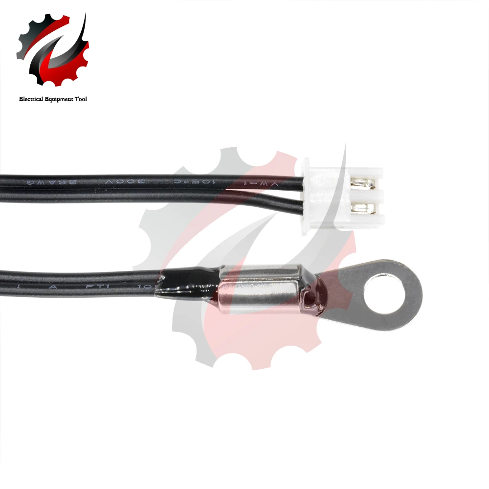 NTC Temperature Sensor Temperature Measurement Thermistor 10K 3950 1% 1M 100cm W1209 W1401 Temperature Sensor With Mounting Hole