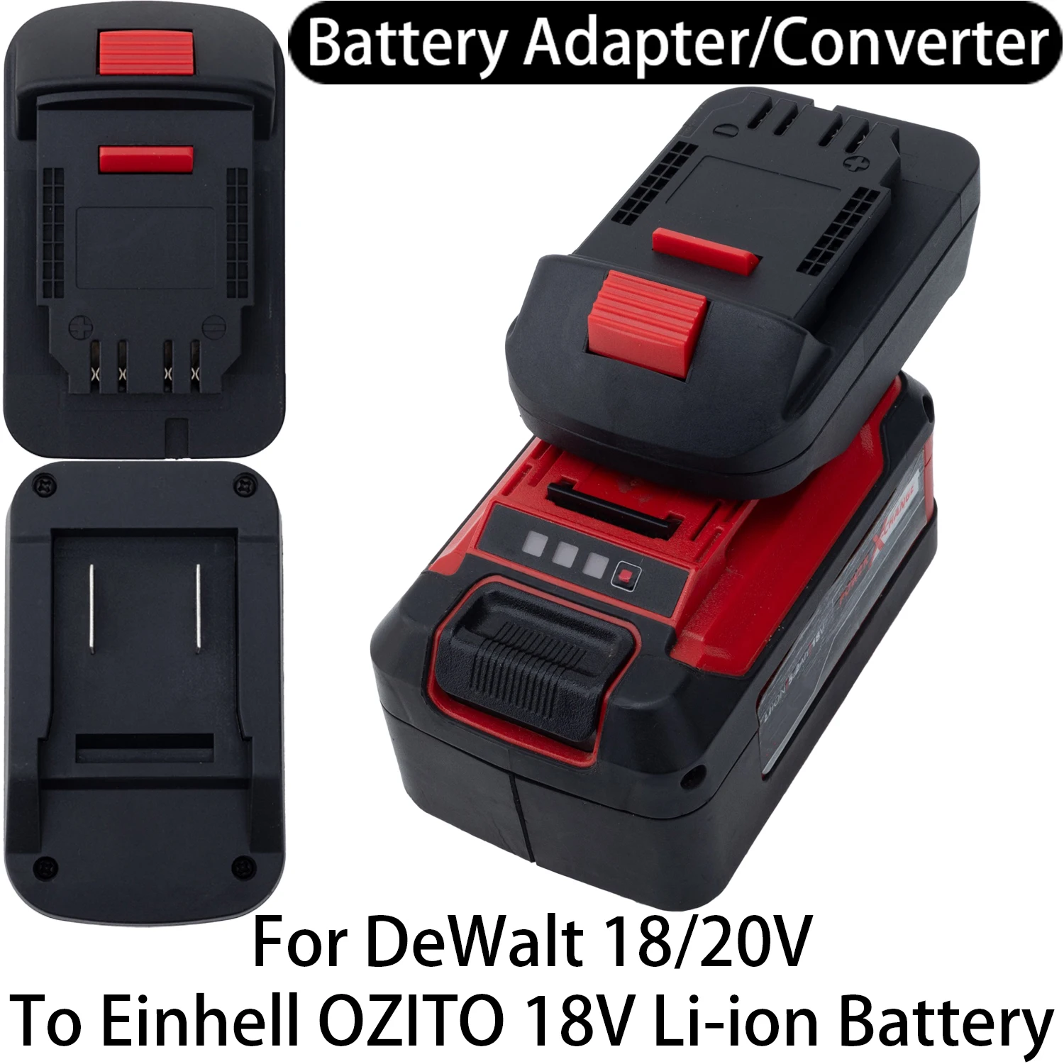 Power Tools Einhell - Battery Adapter for DeWalt 18/20V Li-ion