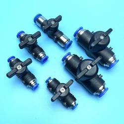 Ball Valve BUC Union Straight BUC 4/6/8/10/12mm pneumatic ball valve high quality pneumatic valve one touch bvu valve