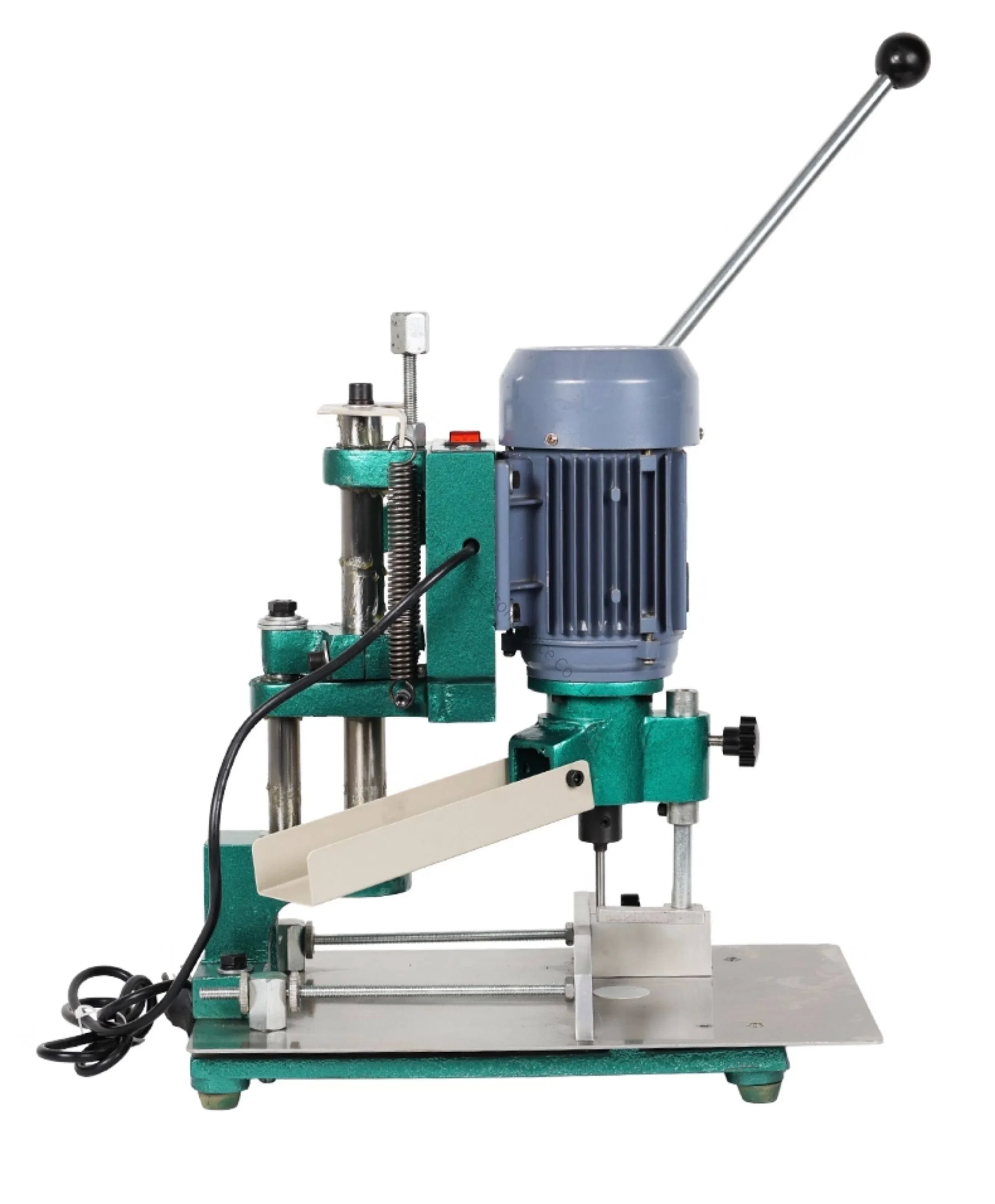1pc Heavy Duty Electric Drilling Machine Hanging Tag Calendar Paper Punching Machine Drilling Adjustable Hole Distance DKJ-150H