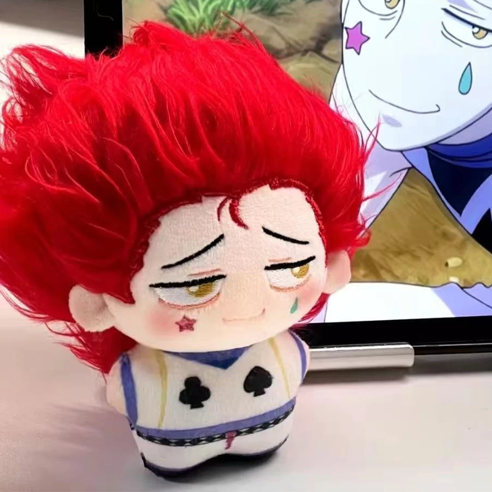 Anime HXH giocattoli di peluche carino cotone morbido farcito stella marina bambola di peluche Illumi Zoldyck peluche Hisoka peluche portachiavi ciondolo regali