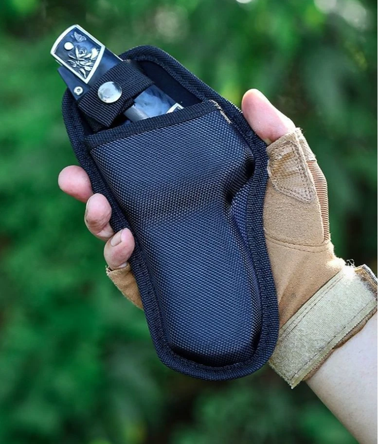 

Outdoor Fishing and Mowing Sickle Stainless SteelHousehold Agricultural Weeding EDC Tool Multi Functional Folding Sickle