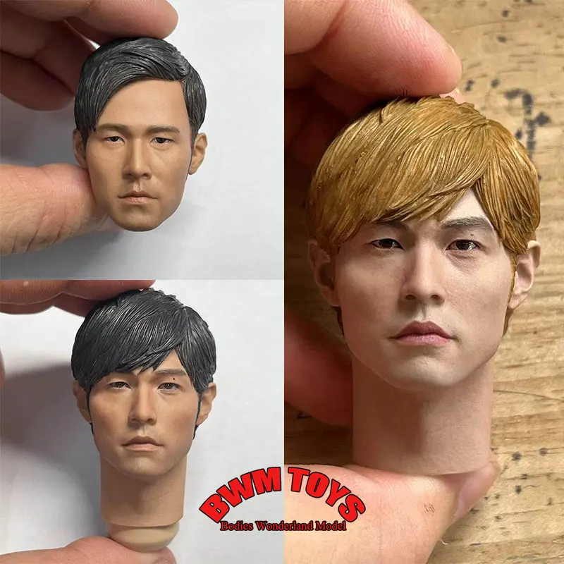 

In Stock 1/6 Scale Male Soldier Asian Handsome Singer Jay Chou Head Sculpt For 12inch Action Figure Doll