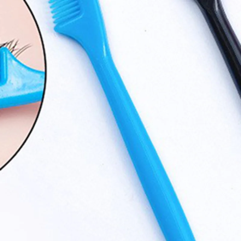 10 قطعة فرشاة تسريح الحاجب رمش أمشاط الرموش فرش عصي الماسكارا ماكياج مشط لوازم لاش تمديد #2