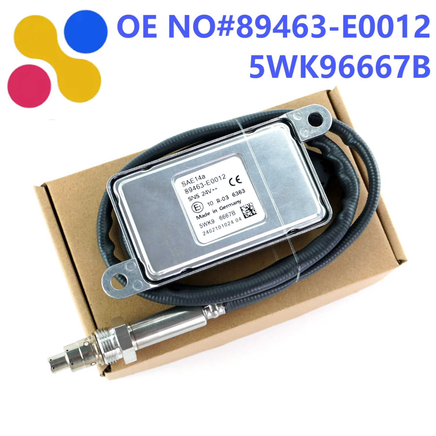 

89463-E0012 5WK9 6667B 24 В новый азото-кислородный датчик 5WK96667B Высококачественный датчик NOx для деталей двигателя Hino