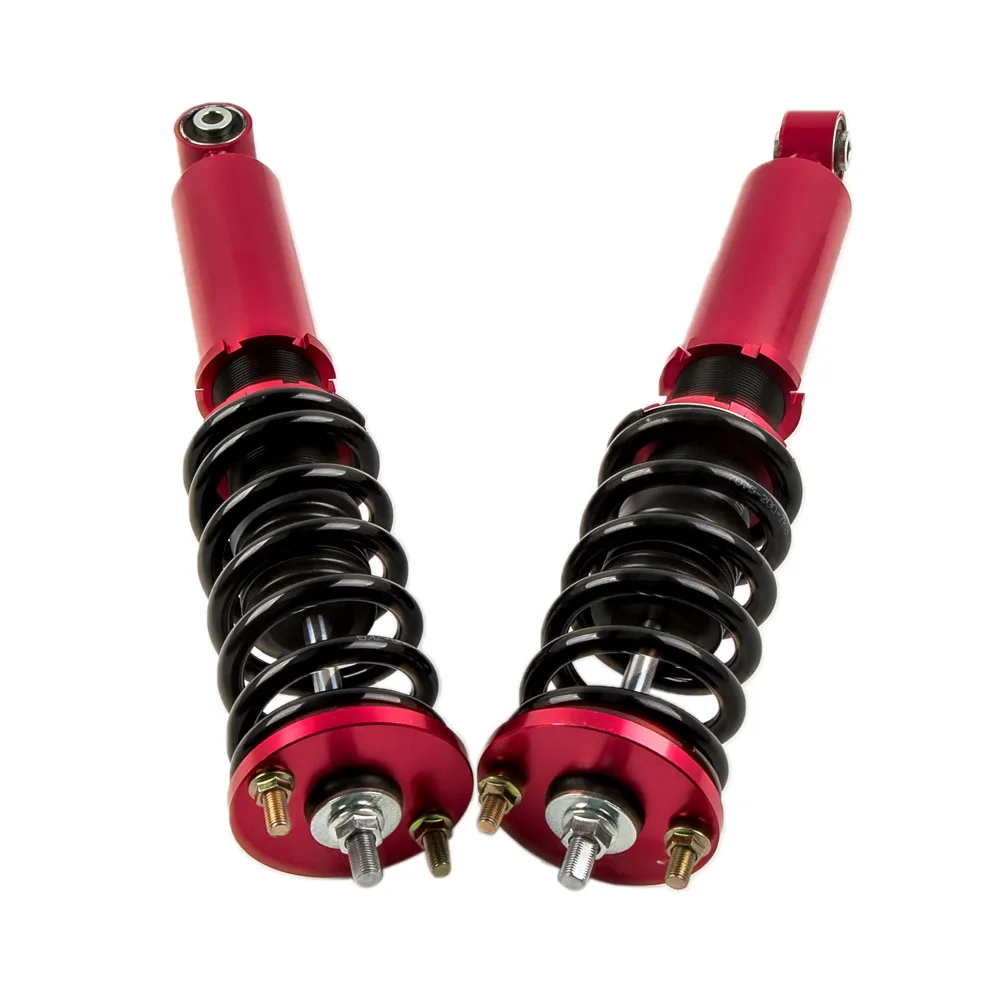 Coilover Suspension Kit for Honda CR-V CRV 1996-2001 RD1-RD3 Adj. Height Red Coil Springs Shock Absorber