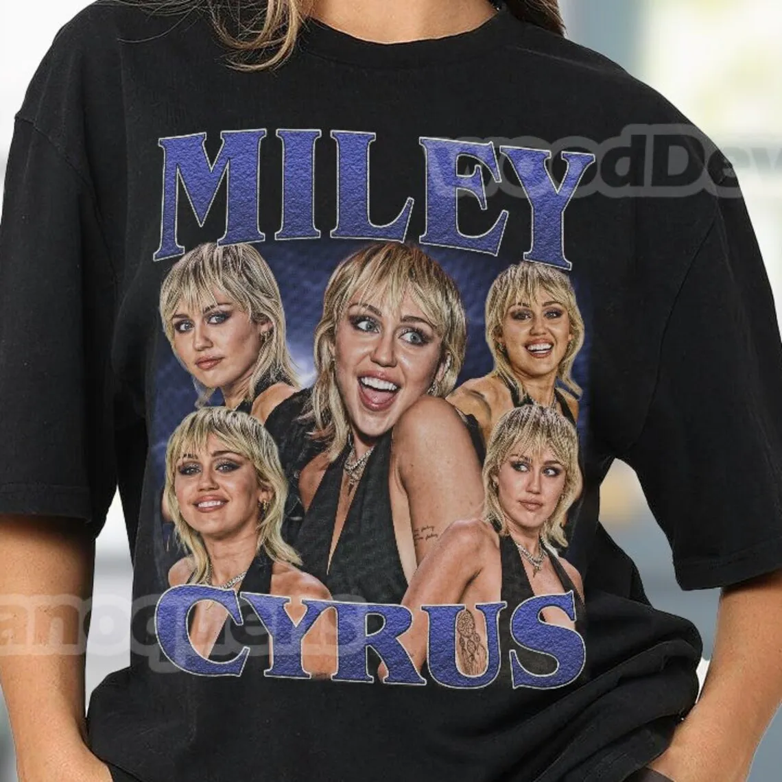 Retro Miley Cyrus Graphic T shirt  Miley Cyrus Graphic T Shirt Pop Princess of Malibu