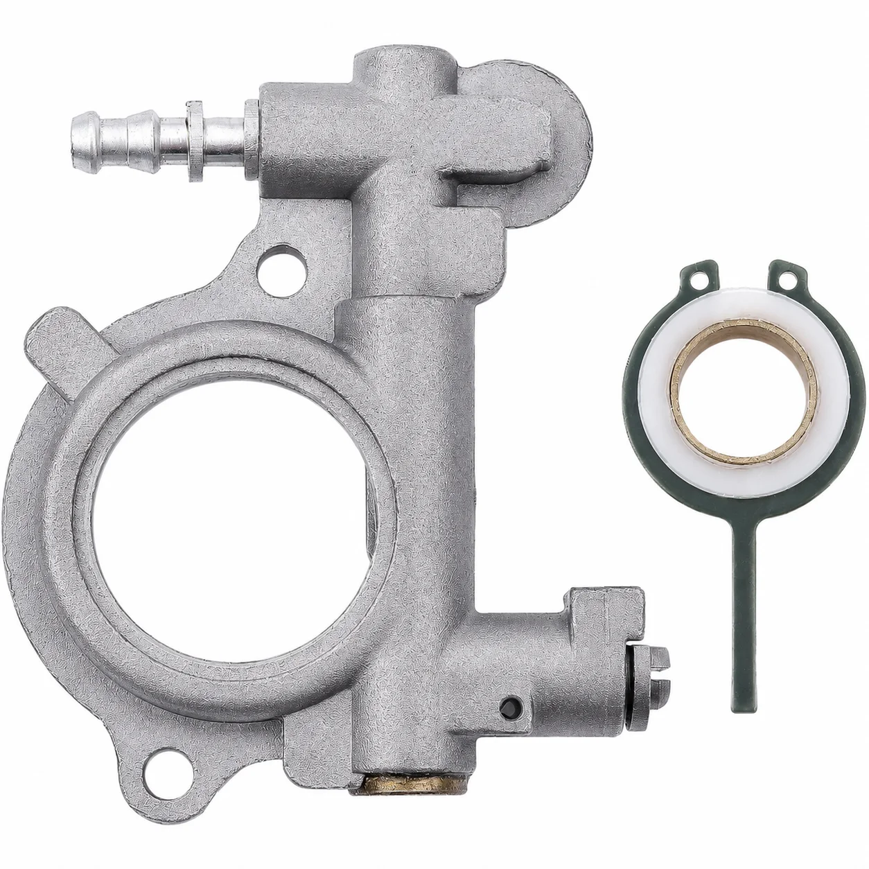 Chainsaw Oil Pump Worm Gear Kit For Stihl 024 026 MS240 MS260, Replaces Part No. 1121 007 1043 1121 640 7111 1121 647 3100
