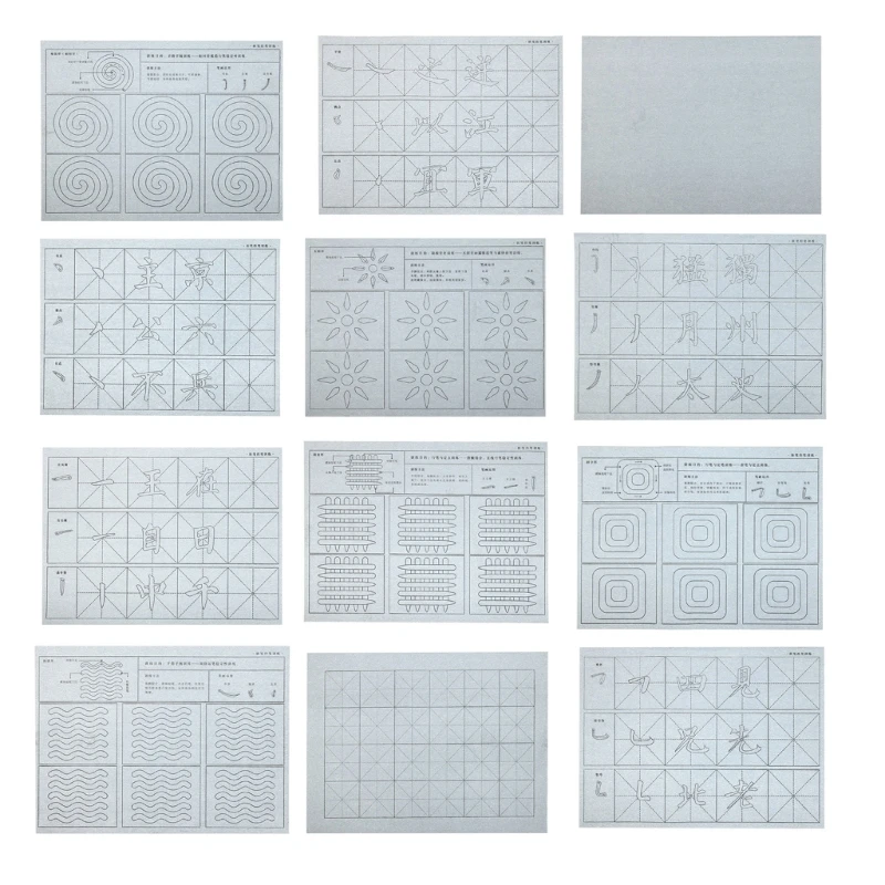 الخط الكتابة المياه القماش قابلة لإعادة الاستخدام الخط الصيني المياه الكتابة القماش التمرير أداة الخط الصيني