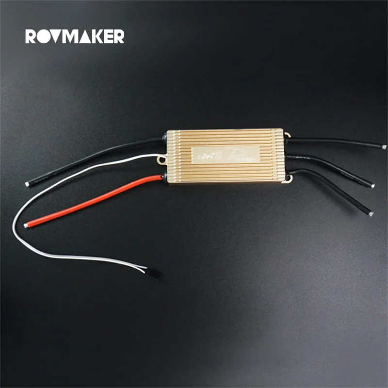 ROV Bi-Directional 80A Brushless ESC Adjustable Underwater Power Motor Controller Waterproof Electronic Governor