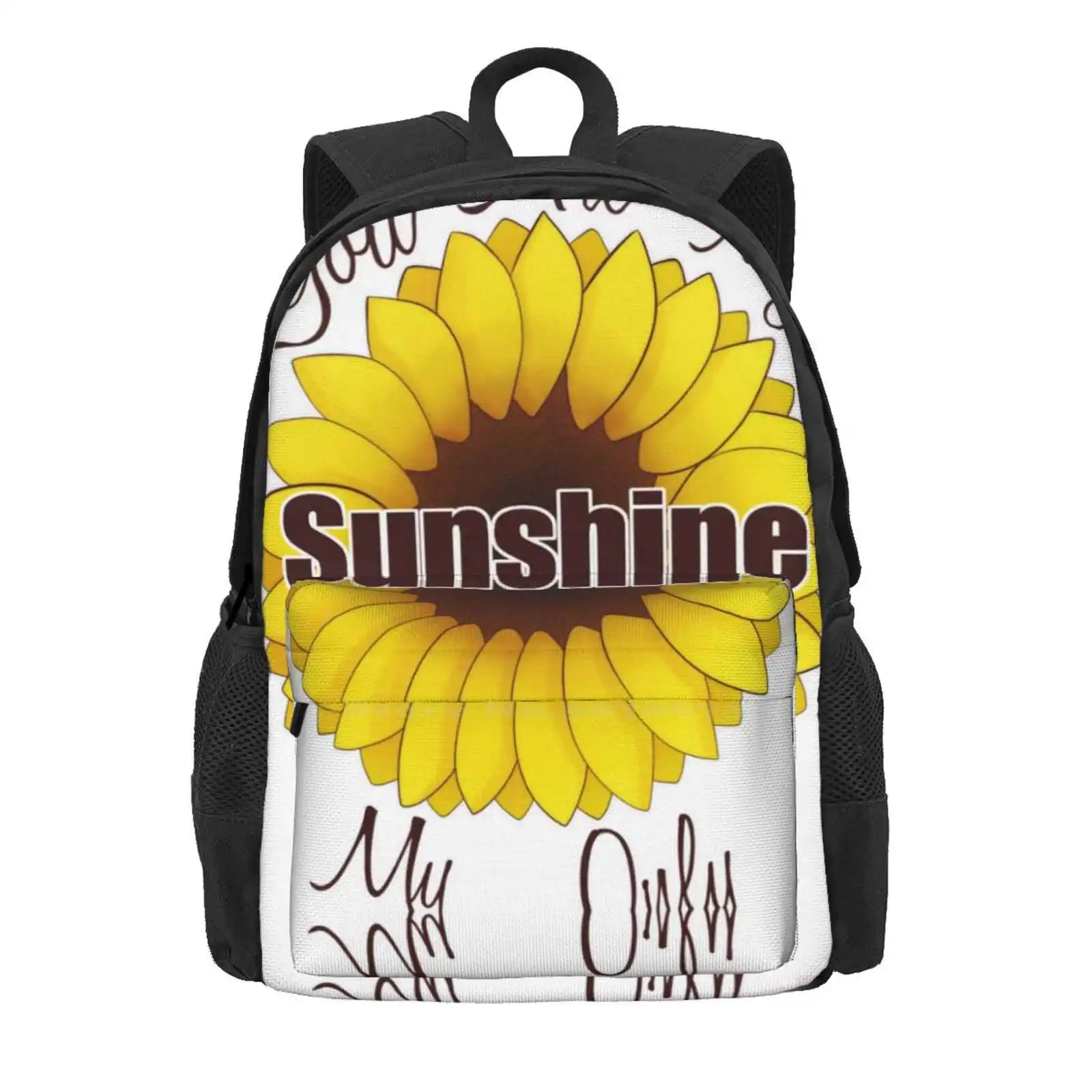 You Are My Sunshine Fashion Travel Laptop School Backpack Bag You Are My Sunshine My Only