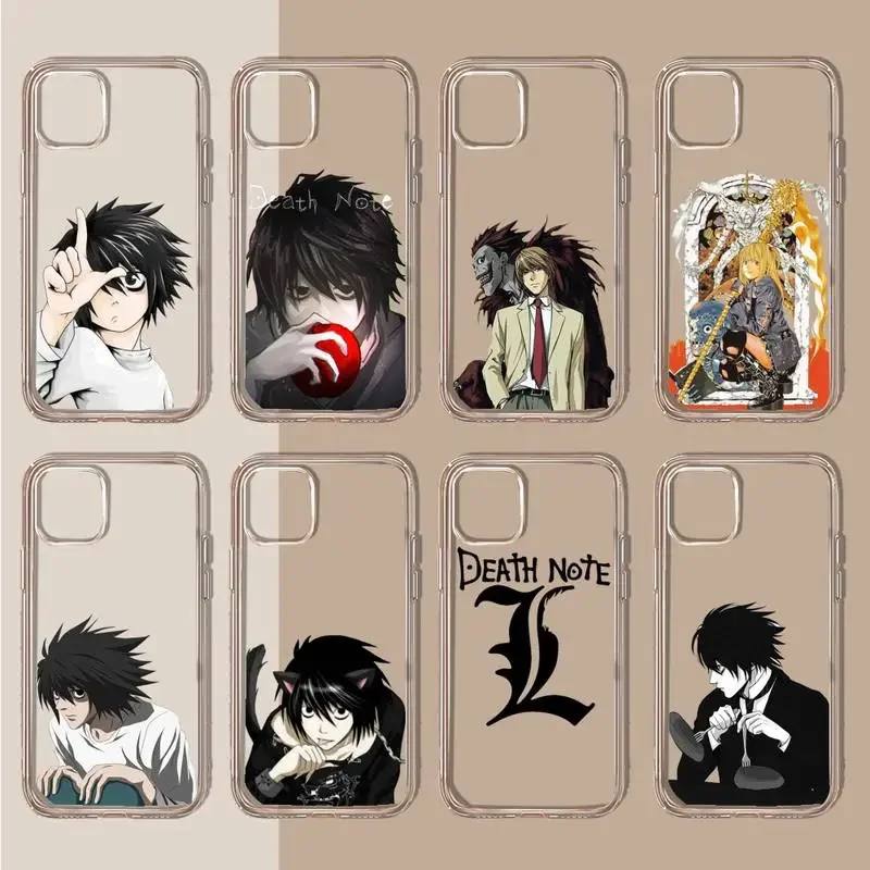 Death Note Ryuk manga Anime Phone Case Transparent soft For iphone 11 13 12 14 15 pro max mini plus