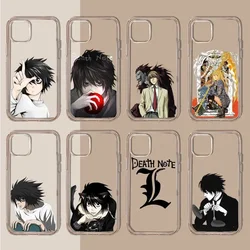 Death Note Ryuk manga Anime Phone Case Transparent soft For iphone 11 13 12 14 15 pro max mini plus