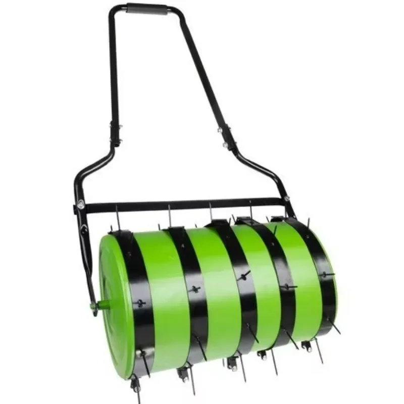 Aerator 24 Compost Spreader Peat Moss Spreader Mulch Lawn Roller for Compost