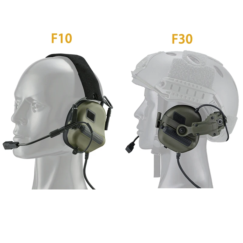 2024 Tactical Electronic Shooting Earmuff ARM NEXT Anti-noise Headphone Sound Amplification Hearing Protection Helmet Headset