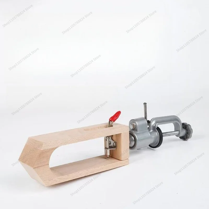 for-leather-tools-hand-diy-universal-rotary-beech-desktop-hand-sewn-wooden-frame