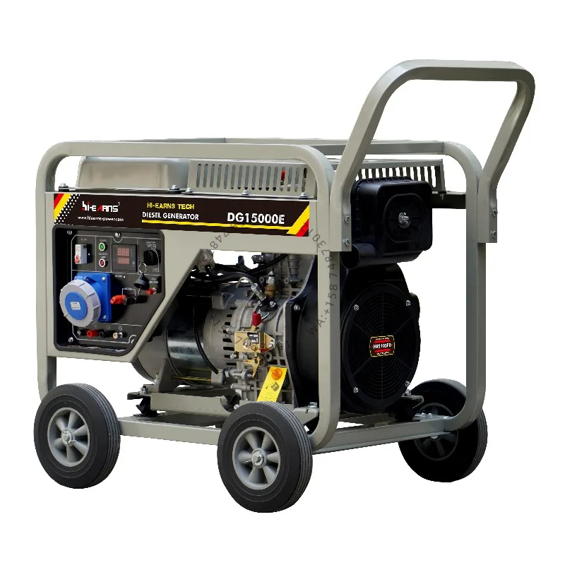 

Chinese brands Open type 1105FDE Engine 10KW Air-cooled Single Cylinder Portable Die sel Generator