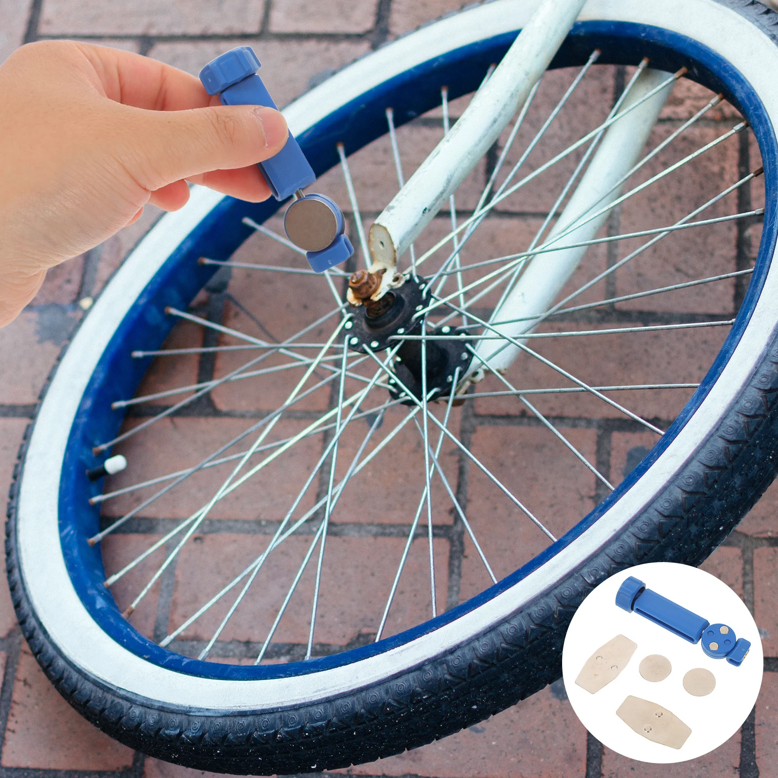 

Bike Brake Piston Compressor Tool - Universal Hydraulic Disc Brake Reset Device - Efficient Caliper Compression for Cycling