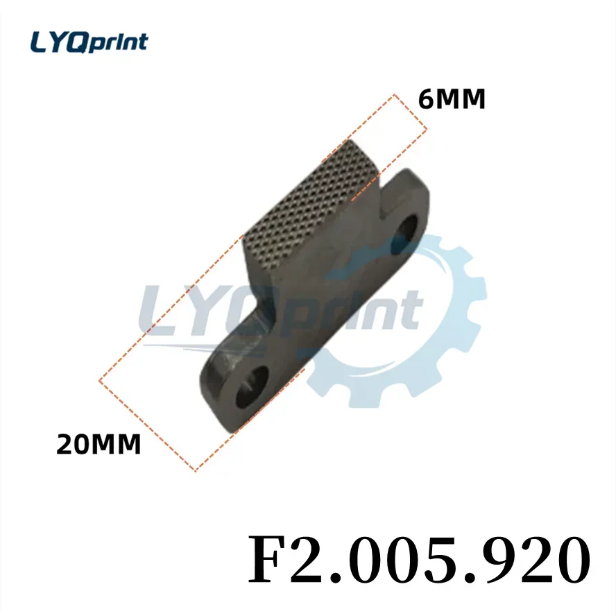 

Best Quality Impression Roller Tooth Pad Cd102xl105 Printer Tooth Pad F2.005.920 For Heidelberg