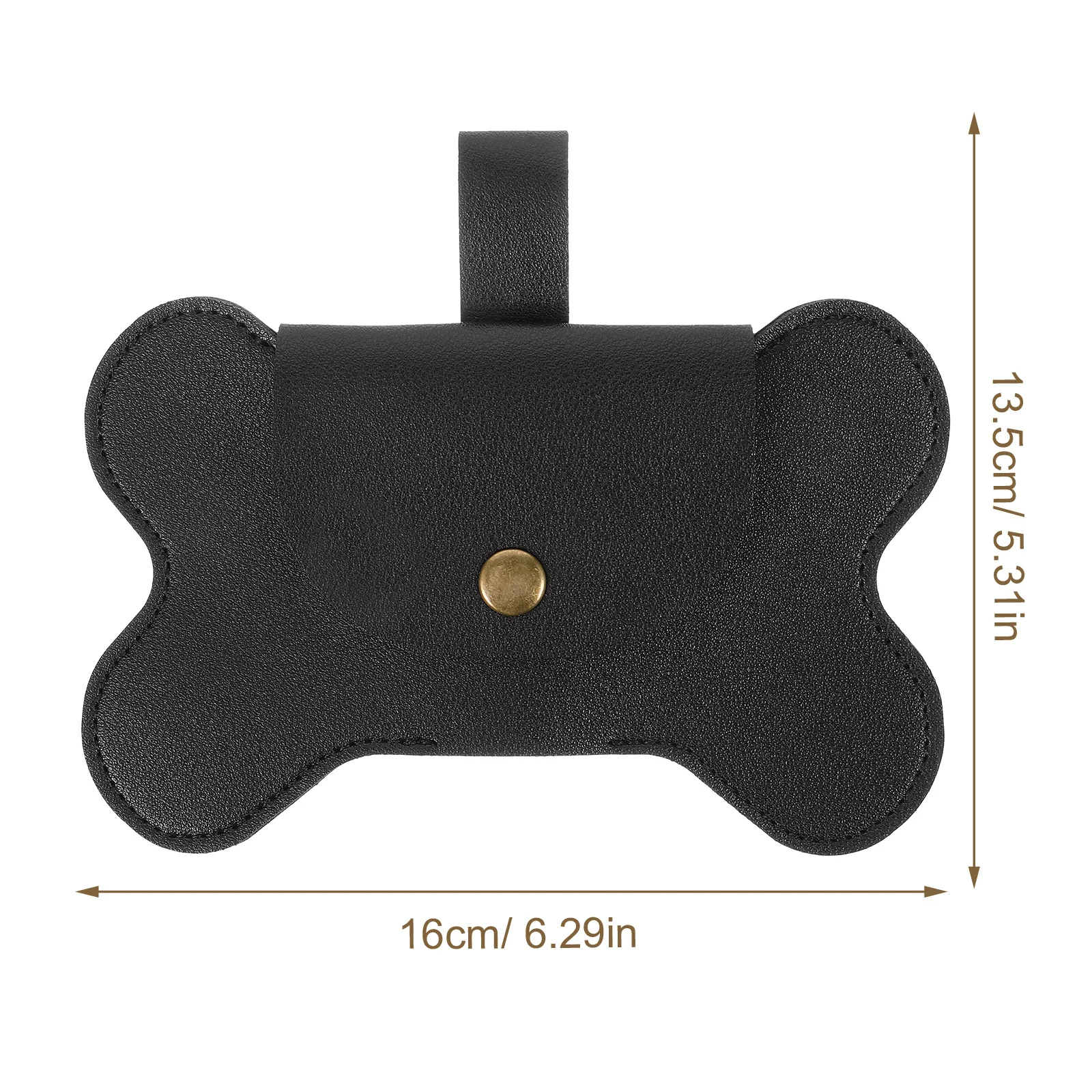 موزع أكياس أنبوب الحيوانات الأليفة، تصميم مريح بمقبض مريح، متين وسهل التنظيف للاستخدام اليومي، موزع أكياس النفايات، حامل كيس البراز #5