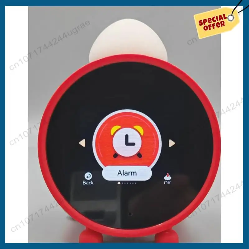 

-A15I AI Будильник Многофункциональный интеллектуальный электронный будильник с искусственным интеллектом Таймер Дисплей даты Поддержка AI Голосовой помощник