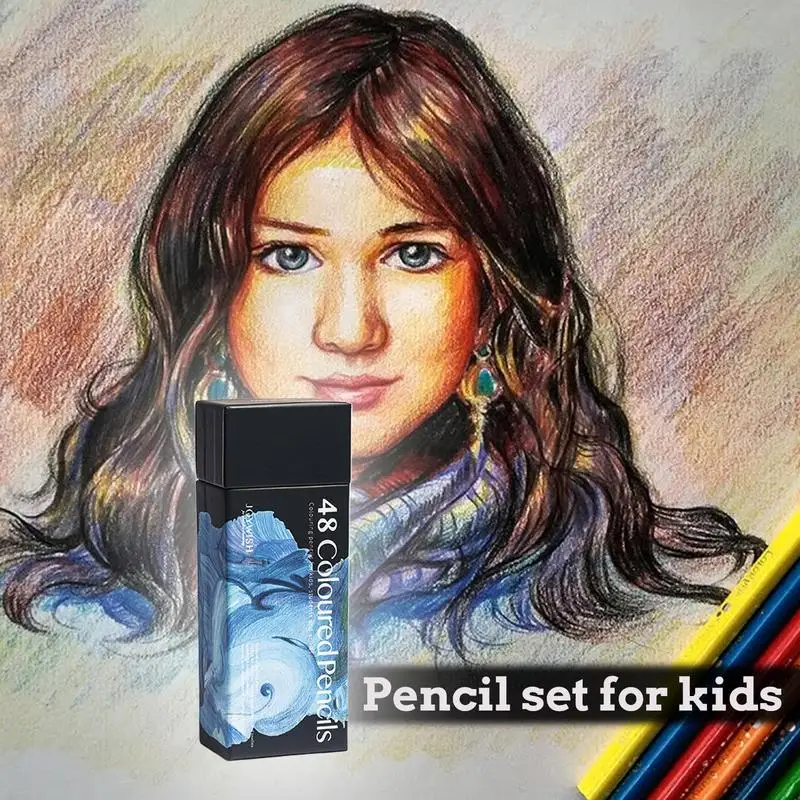 Kleurset Schoolkleurpotloden Kunstbenodigdheden Tekenset Zachte kernen Professionele kleurpotloden voor volwassenen Beginners Kinderen