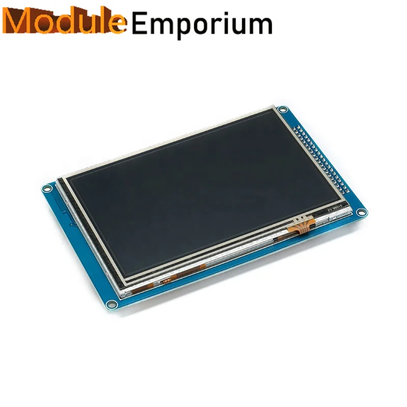 Imagem -03 - Tft Color Resistive Touch Screen Módulo de Display Lcd Driver Spi 800x480 51 Mcu Ssd1963 5