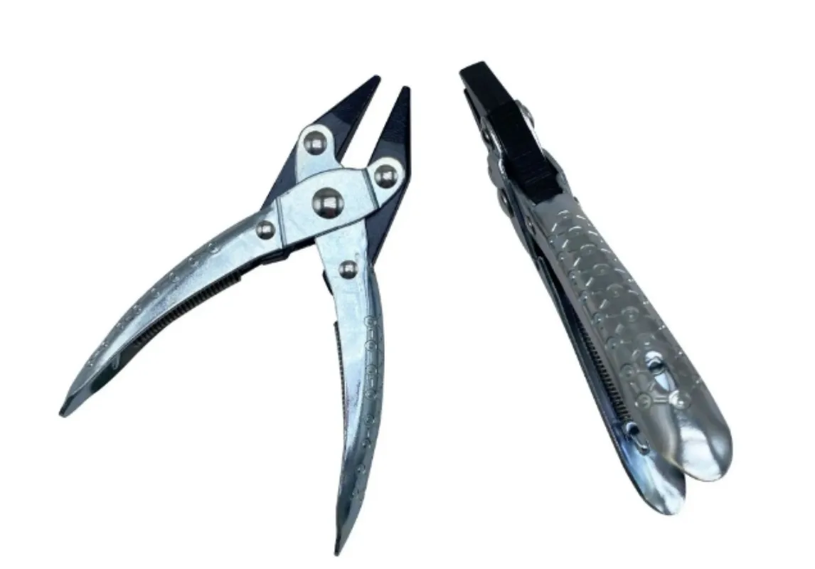 Pointed Flat Nose Parallel Pliers Hand Tool Clamping Tool for Precision Work