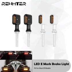 Motorcycle Rear Mini E Mark LED Brake Turn Signal Light Indicator Run Lamp For Harley Sportster XL 1200 883 Touring Dyna Softail