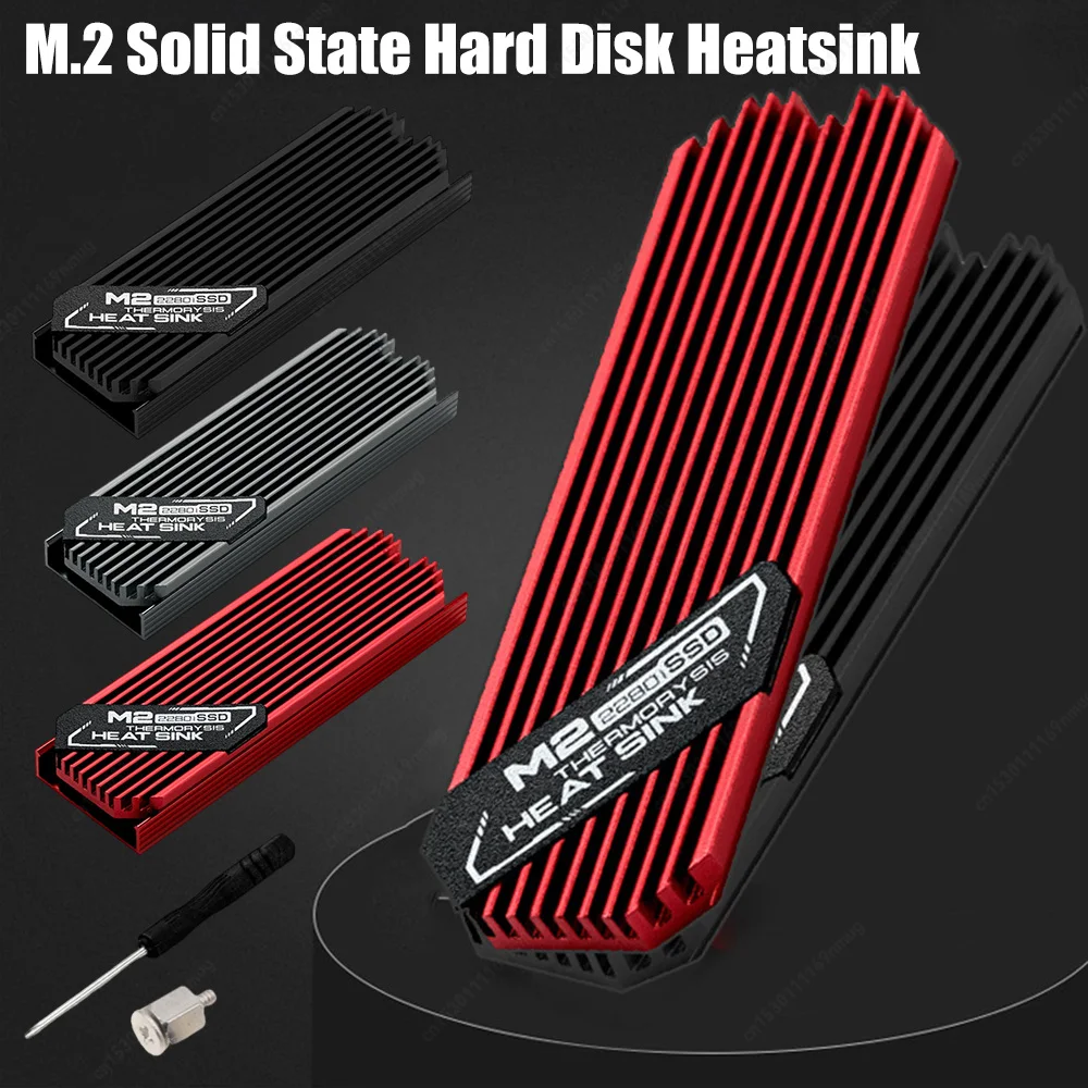 

Cooling Thermal Pads Cooling Pad Ventilador Fan Aluminum Cooling Solid State Hard Disk Heatsink for 2280 SSD